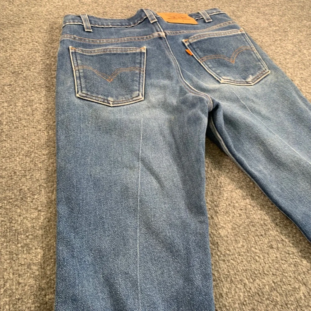 Vintage Levis 517 Orange Tab Bootcut Jeans Mens 33x32‎ Blue Made in USA 80s